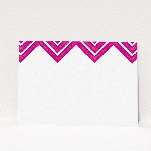 A ladies personalised note card named "Skiapthos". It is an A6 card in a landscape orientation. "Skiapthos" is available as a flat card, with tones of pink and white.