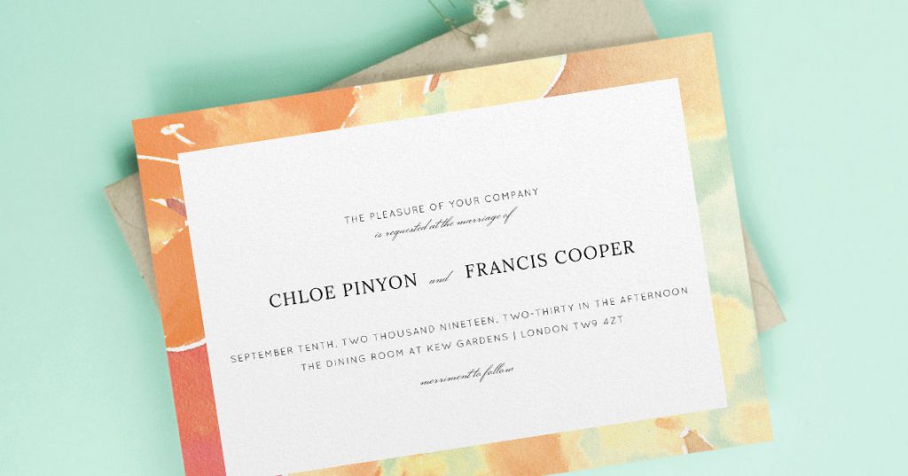 Our 8 Most Popular Wedding Invitation Designs Utterly Printable