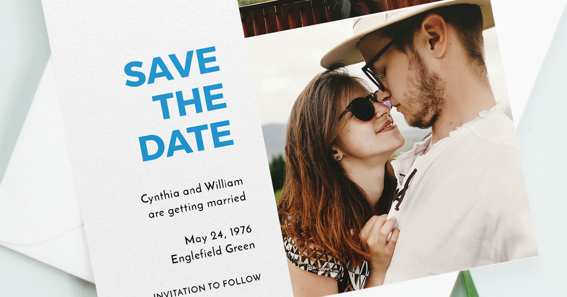 What are Wedding Save the Date Cards? - Utterly Printable