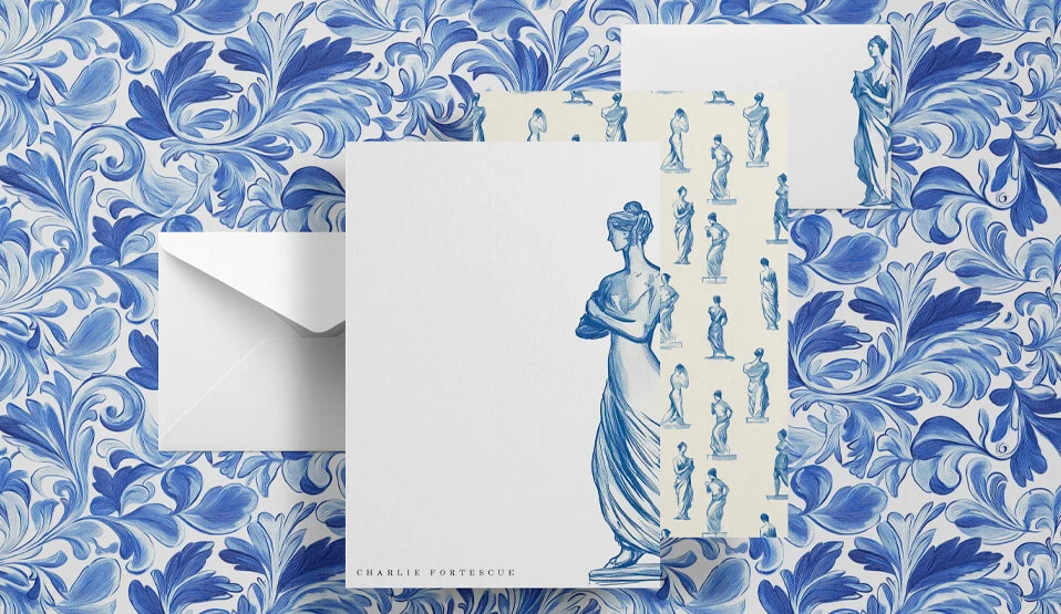 Elegant personalised letter-writing paper for thoughtful correspondence