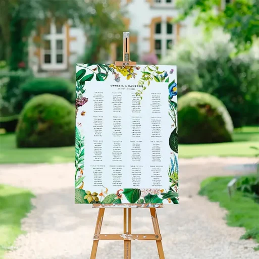 Wedding Table Plans for Seating Arrangements