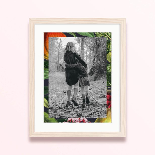 Autumn Bloom Frame Utterly Printable