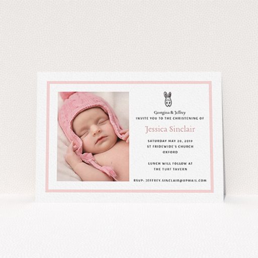 Details about   Personalised Photo Christening Invitations Boys Girl Baptism 24 hour dispatch 