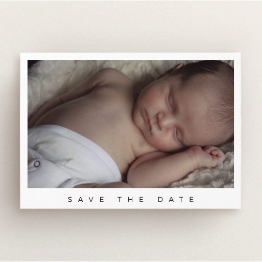 Baptism Invitation Design - "Welcome to the World" A baptism invitation template titled "Welcome to the World". It is an A5 invite card in a landscape orientation. It is a photographic baptism invitation with room for 1 photo. "Welcome to the World" is available as a flat invite card, with mainly white colouring.