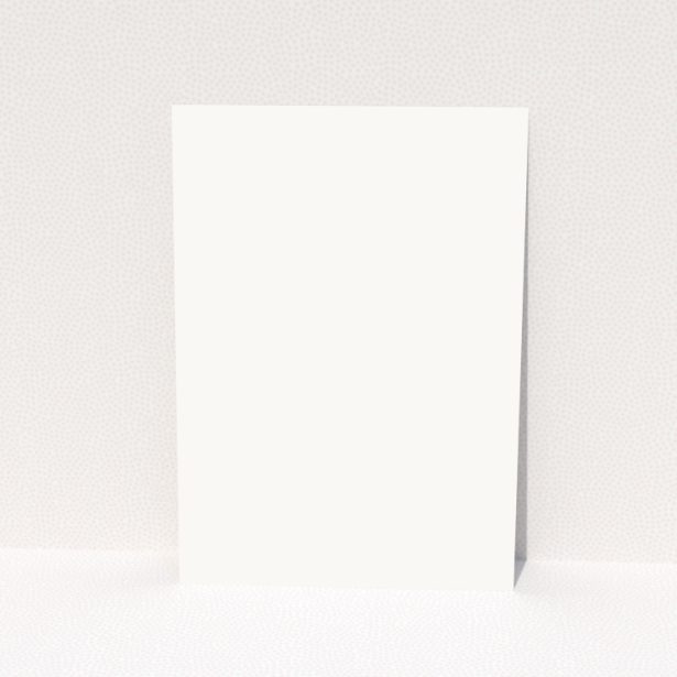 Change of address card design for Utterly Printable featuring a minimalist white backdrop with no photos on the Portrait template