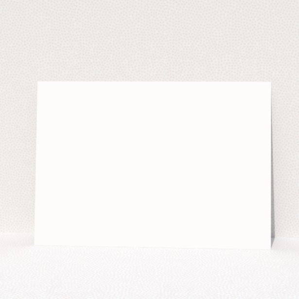 Landscape baby thank you card with one photo on the back page