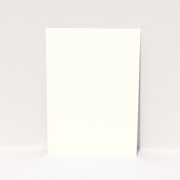 Funeral thank you card with floral border design and no photos