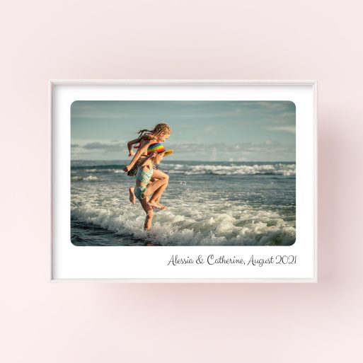 Framed Photo Canvas - Curved Corners - Transform Cherished Moments into Elegant Masterpieces