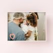 Framed Photo Canvases featuring Heart in the Corner design - Embrace joy with this high-resolution masterpiece