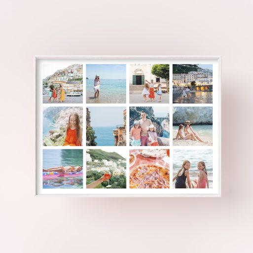 Boxed Photo Prints featuring Massive Montage design - Curate a unique collage and cherish memories with this framed canvas