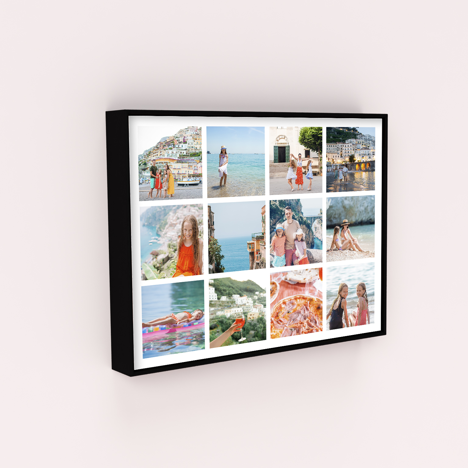 Boxed Photo Prints featuring Massive Montage design - Curate a unique collage and cherish memories with this framed canvas