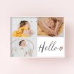 Triple Play Hello Box Framed Prints - A Versatile and Heartfelt Gift with Space for Three Photos