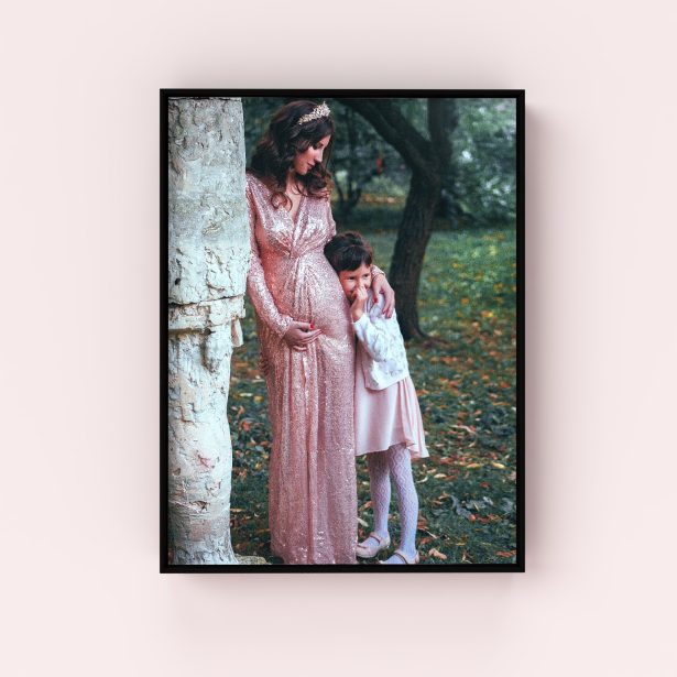 Motherhood Magic Wall Art Framed Print - Portrait Keepsake for Magical Moments