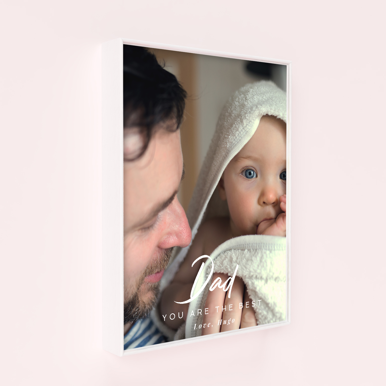 Papa's Presence Wall Art Framed Print - Timeless Father's Day Gift