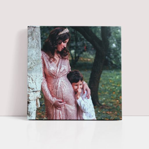 Photo of a canvas print called 'Motherhood Magic'. It is 20cm x 20cm in size, in a Square orientation. It has space for 1 photos.