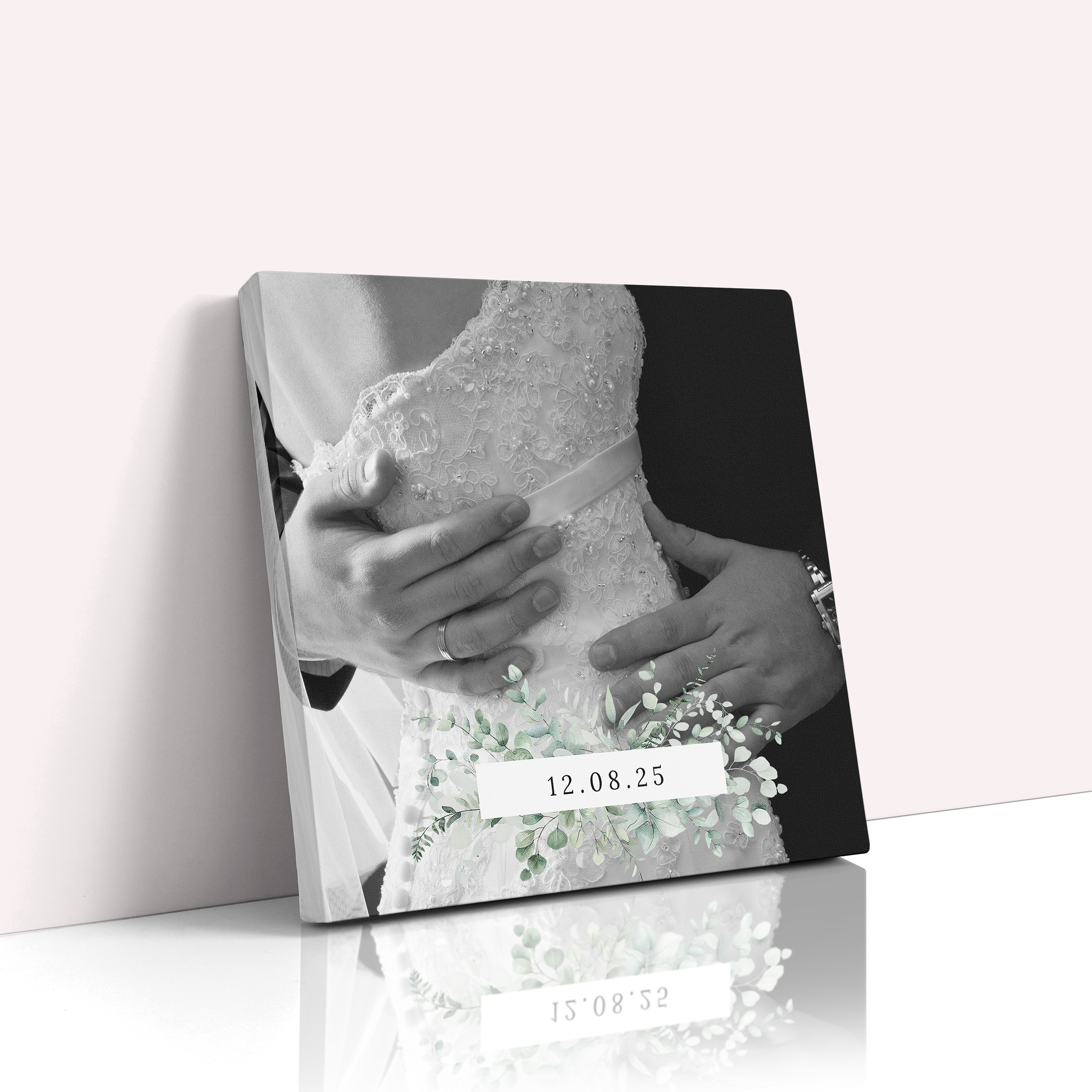 Photo of a canvas print called 'Sealed with Love'. It is 20cm x 20cm in size, in a Square orientation. It has space for 1 photos.