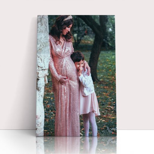 Photo of a canvas print called 'Motherhood Magic'. It is 30cm x 20cm in size, in a Portrait orientation. It has space for 1 photos.