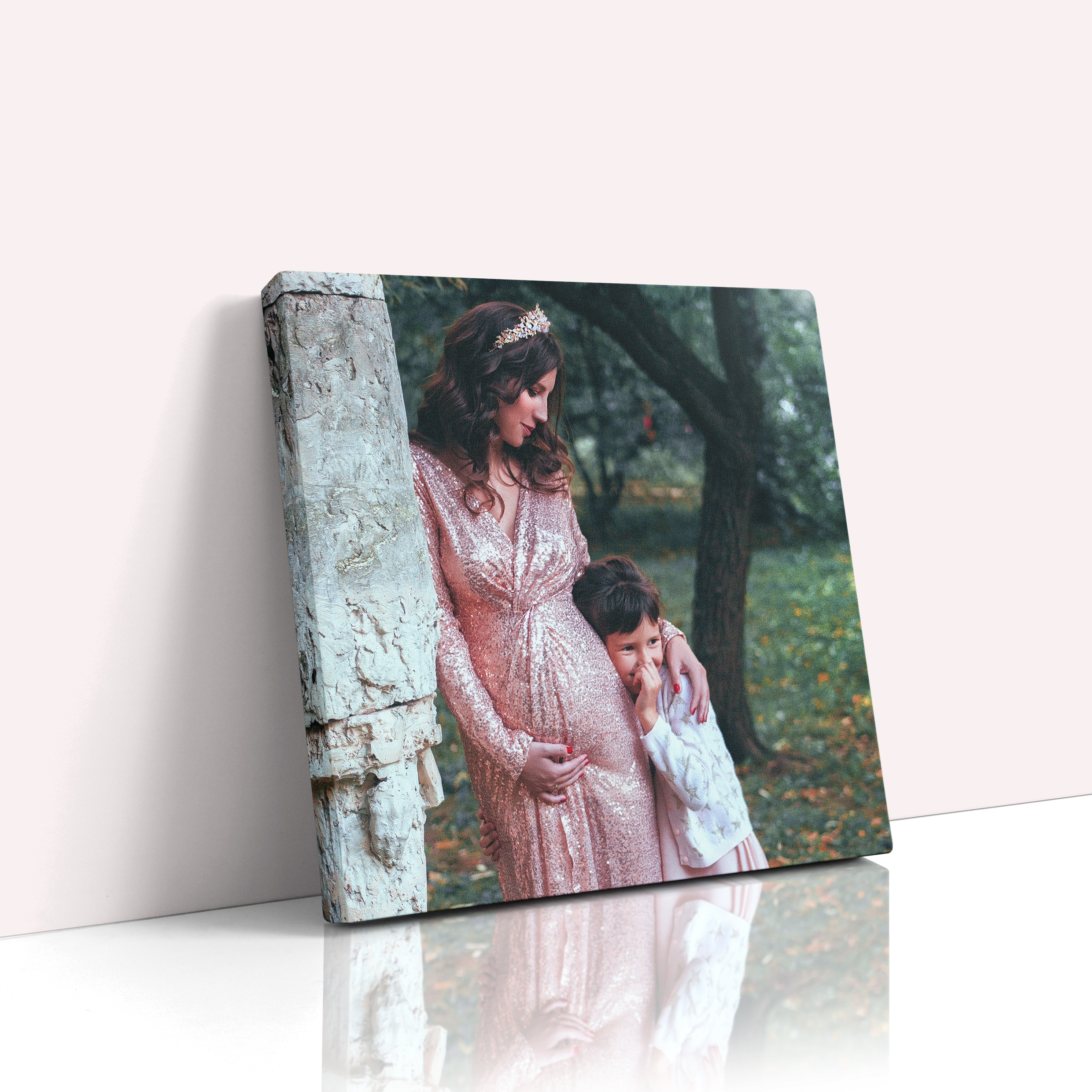 Personalised Motherhood Magic Stretch Canvas Prints - Capture the Magic of Motherhood with Utterly Printable
