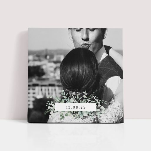 Photo of a canvas print called 'Sealed with Love'. It is 30cm x 30cm in size, in a Square orientation. It has space for 1 photos.