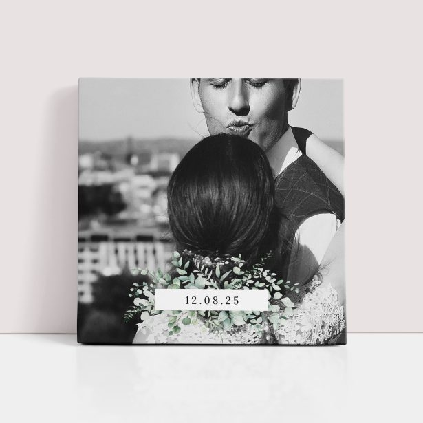 Photo of a canvas print called 'Sealed with Love'. It is 30cm x 30cm in size, in a Square orientation. It has space for 1 photos.