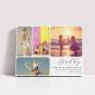 Dad's Collage Personalised Stretch Canvas Print - Capture the essence of your bond with four cherished photos