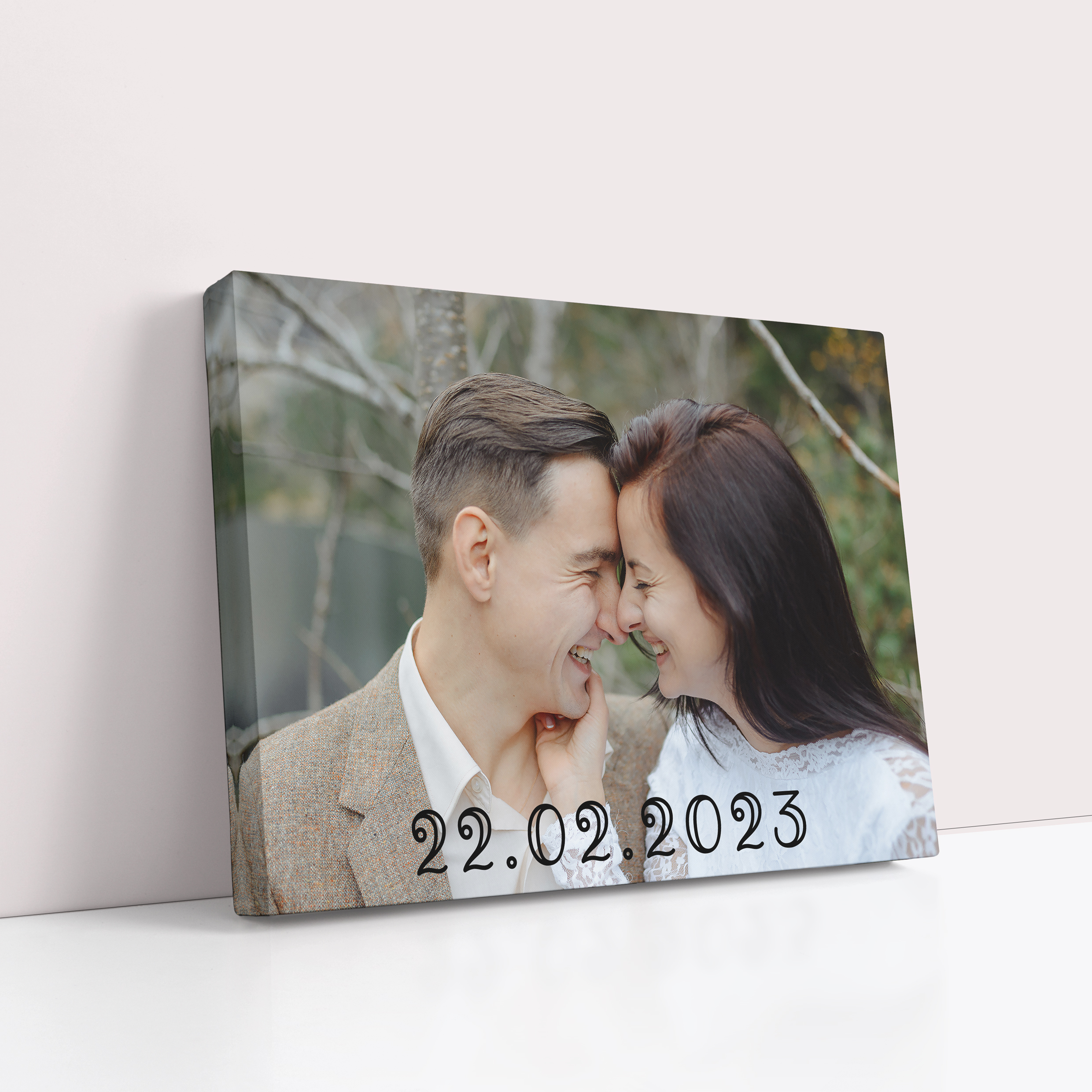  Personalized Forever I Do Stretch Canvas Print - Elegant Wall Décor for Cherished Memories