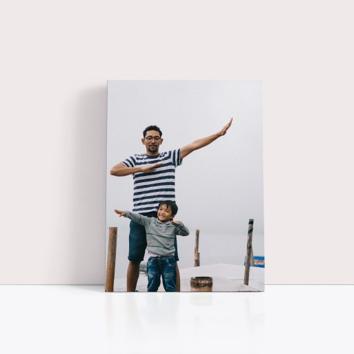 Fatherly Festivities Personalised Stretch Canvas Print – Celebrate Fatherhood