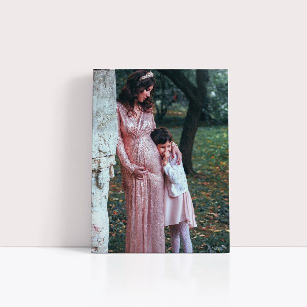 Photo of a canvas print called 'Motherhood Magic'. It is 40cm x 30cm in size, in a Portrait orientation. It has space for 1 photos.
