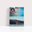Stacked Personalised Stretch Canvas Print – Transform Cherished Memories into Art