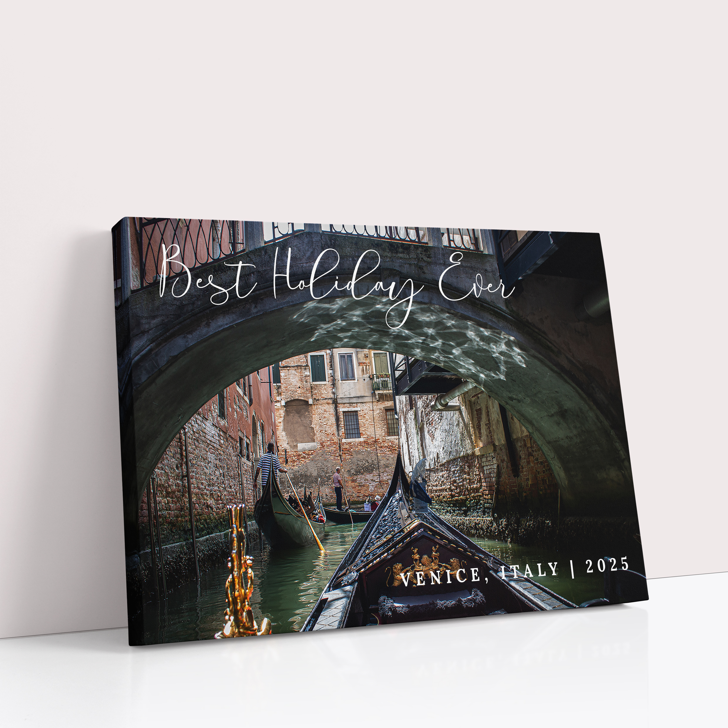 Photo of a canvas print called 'Great Holiday'. It is 60cm x 40cm in size, in a Landscape orientation. It has space for 1 photos.
