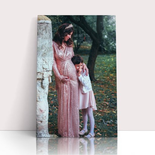 Photo of a canvas print called 'Motherhood Magic'. It is 60cm x 40cm in size, in a Portrait orientation. It has space for 1 photos.