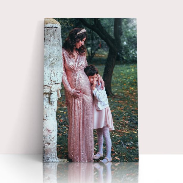 Photo of a canvas print called 'Motherhood Magic'. It is 60cm x 40cm in size, in a Portrait orientation. It has space for 1 photos.