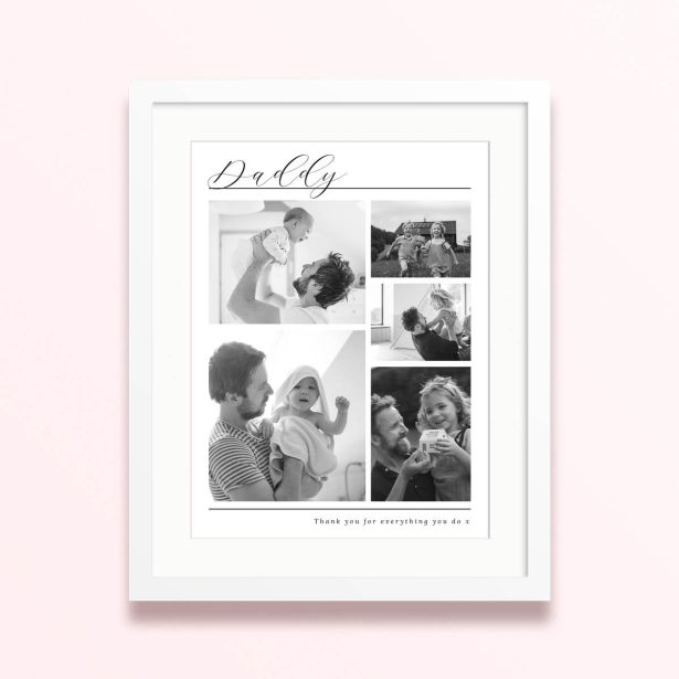 cherished times framed mounted photo print design family vibe 400x300 portrait white - Cherished Times