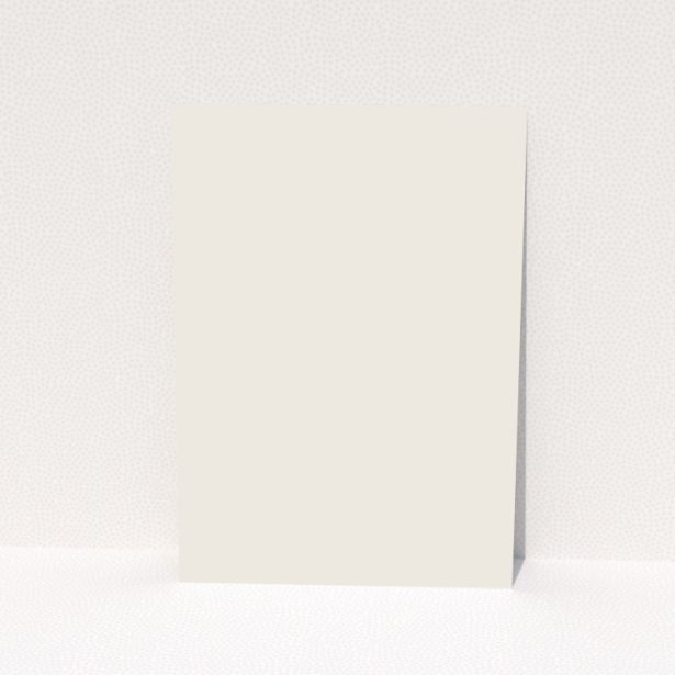 Funeral thank you card design named Portrait back page