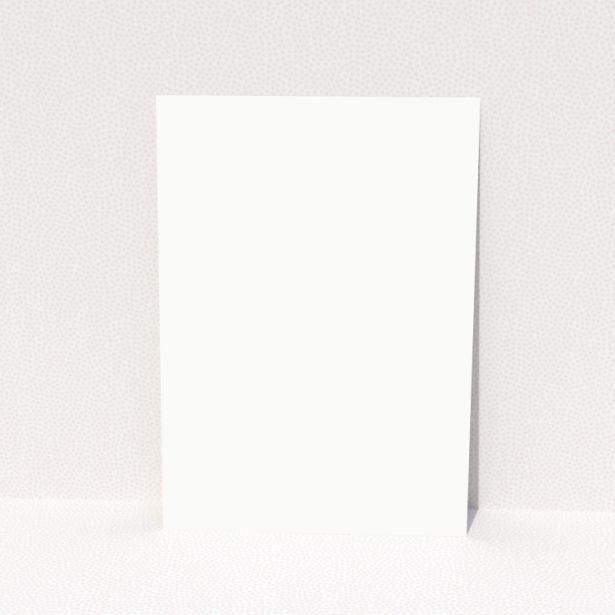 Wedding thank you card with one photo of a bride and groom
