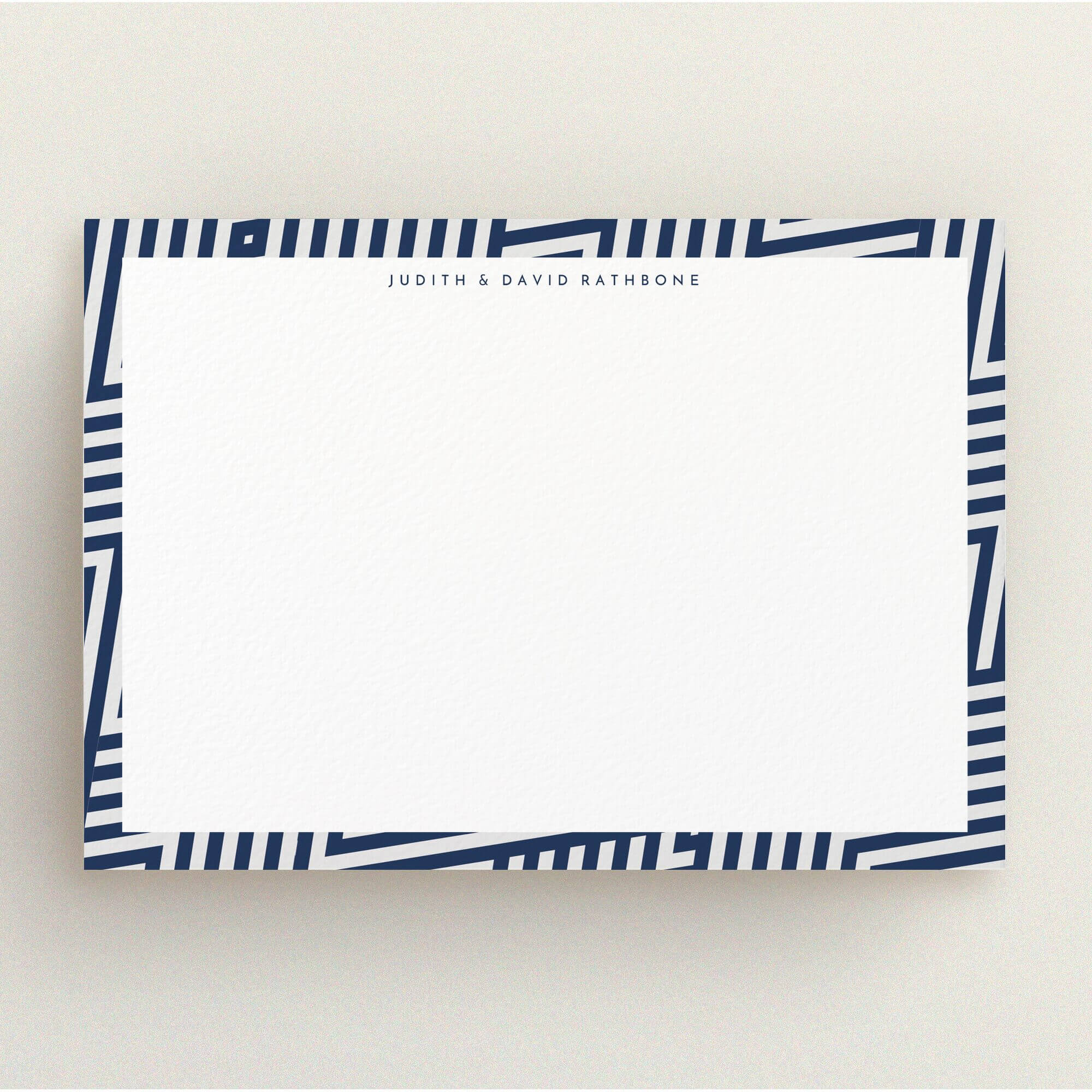 Note Cards Lin's All the lines in Personalised Desk Note Cards for Couples