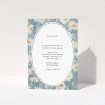 Serene Daisyfield Elegance Wedding Order of Service Booklet. This is a view of the front