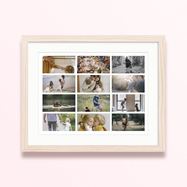 framed and mounted photo print designs photo stories family vibe 400x300 landscape wood - Photo Stories