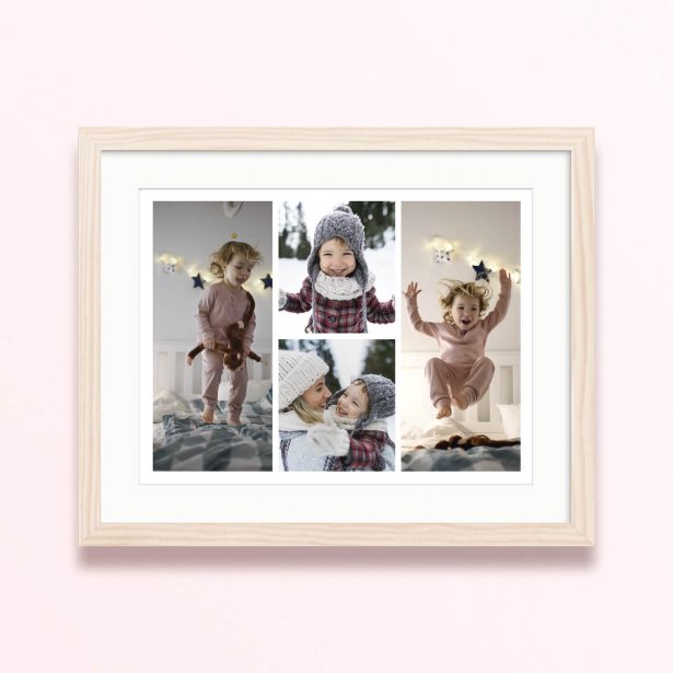 framed and mounted photo print photo quads nursery design 400x300 landscape wood - Photo Quads