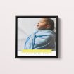  Personalized Framed Photo Canvases in Yellow – Ideal for Celebrations and Heartwarming Gifts