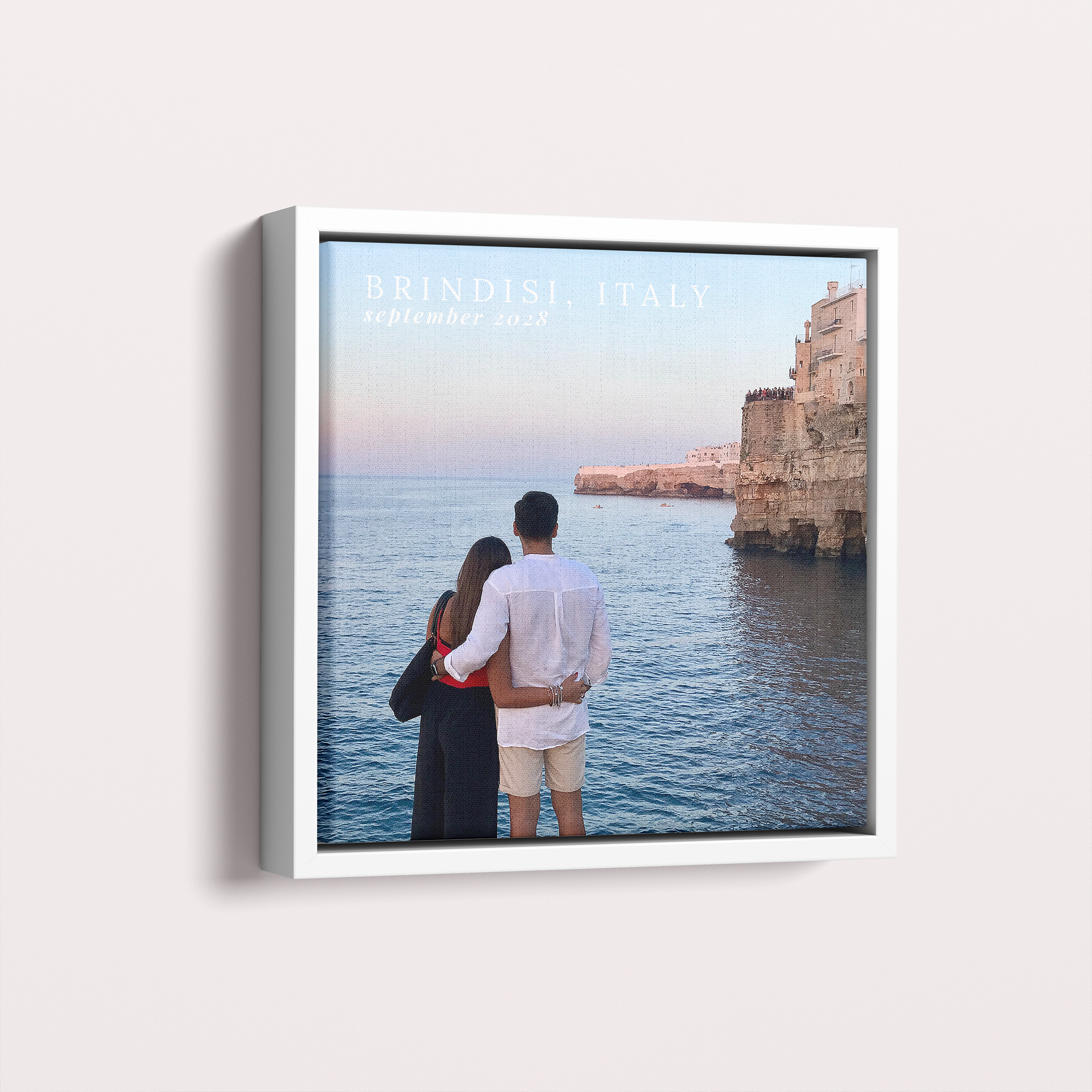 Personalized Shared Moments Framed Canvas - Utterly Printable