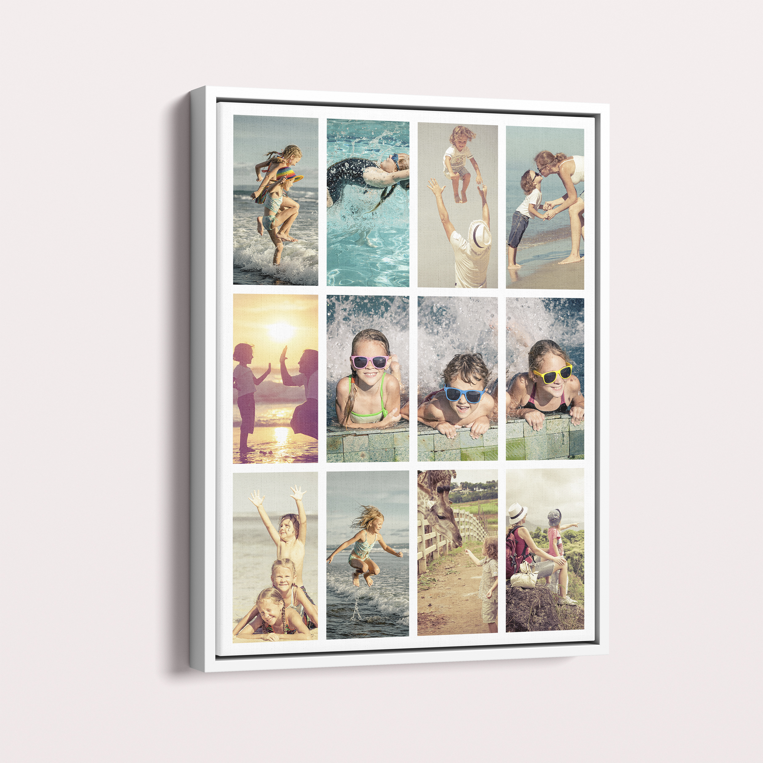  Personalized Cinematic Snapshot Framed Photo Canvases - Elegant Showcase for Your Cherished Photo Collection