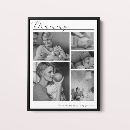 Mother's Quintessence Framed Photo Canvases - Timeless Mother's Day Keepsake
