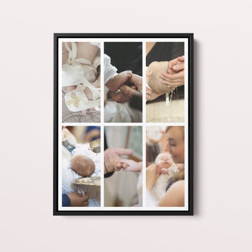 Utterly Printable's Photographic Symphony Framed Photo Canvas - Immersive Collage for Cherished Memories