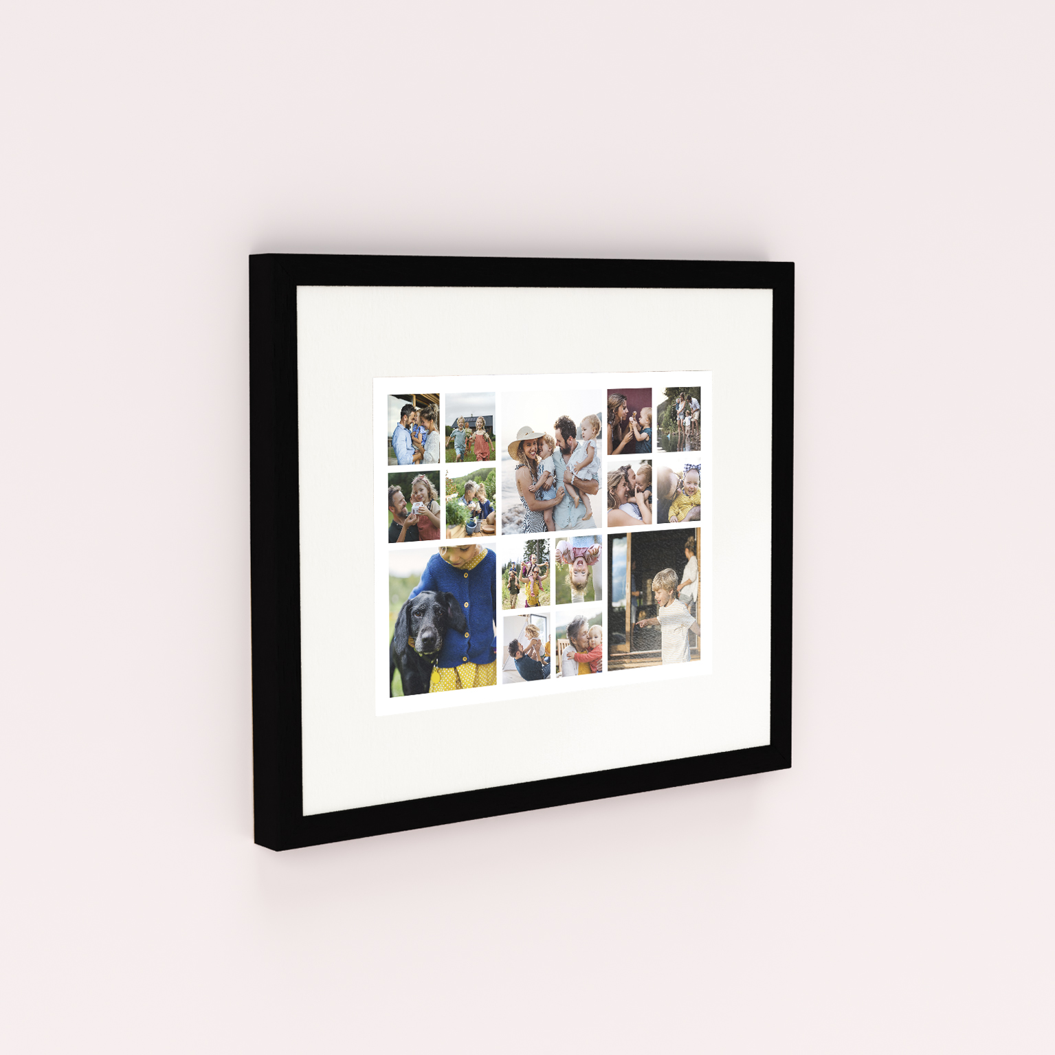 Memories Overload Framed Photo Prints - Embrace the abundance of memories with this landscape-oriented frame, customised with 10+ cherished photos. Add a personal touch that reflects your individuality. Perfect for those with a wealth of memories, these framed prints are an ideal keepsake to treasure and share special moments in a beautiful and meaningful way.