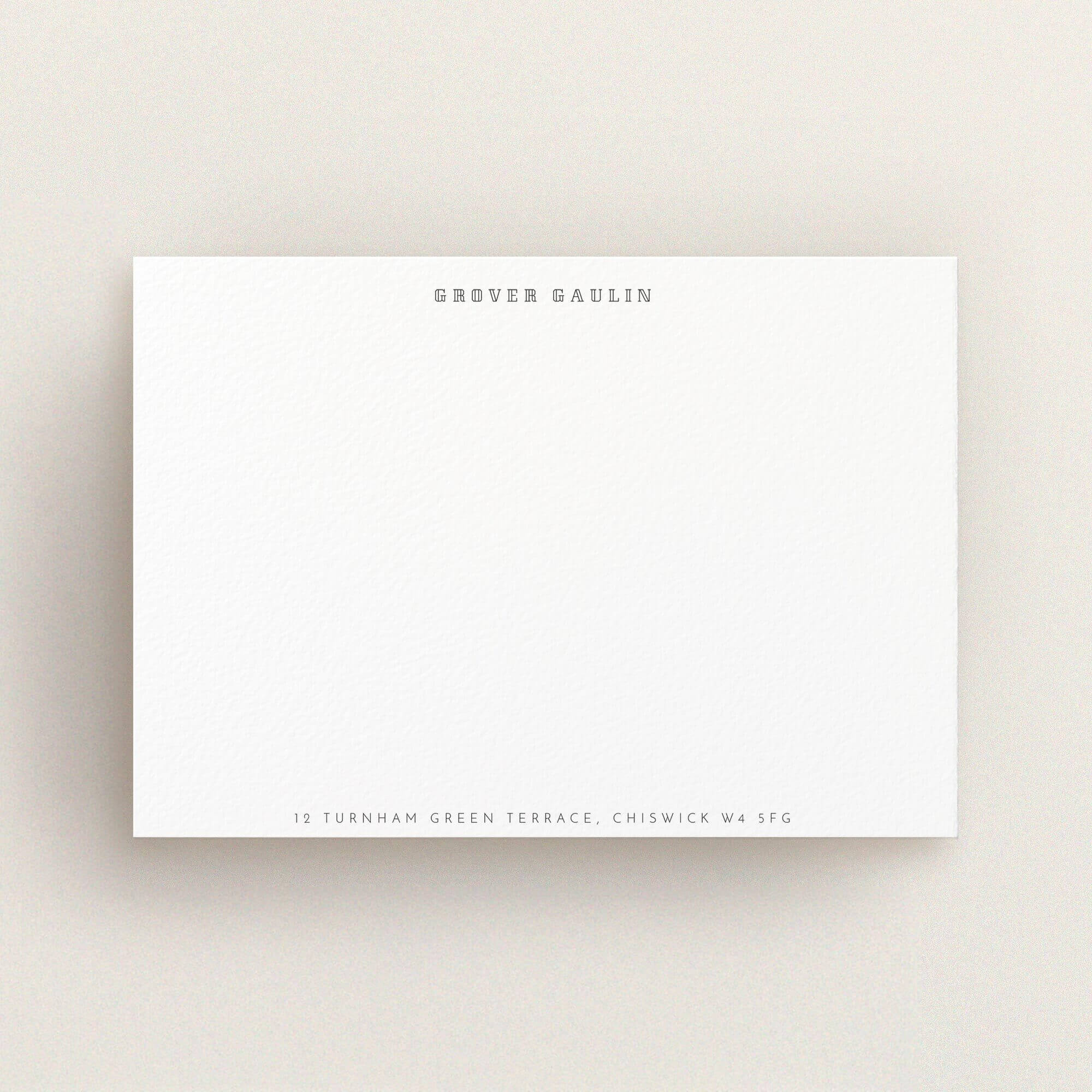 Attatchable Note Attachable in Personalised Stationery Note Cards - For Him