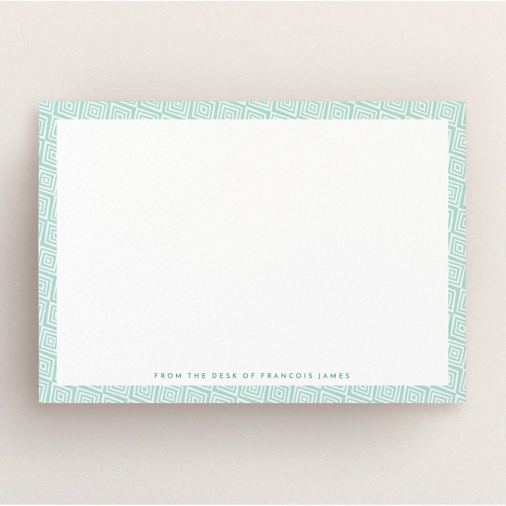 African Note Cards African classic in Personalised Stationery Note Cards - For Him