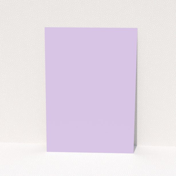 SEO-friendly Alt Tag: Purple reverse side design of Portrait change of address card by Utterly Printable