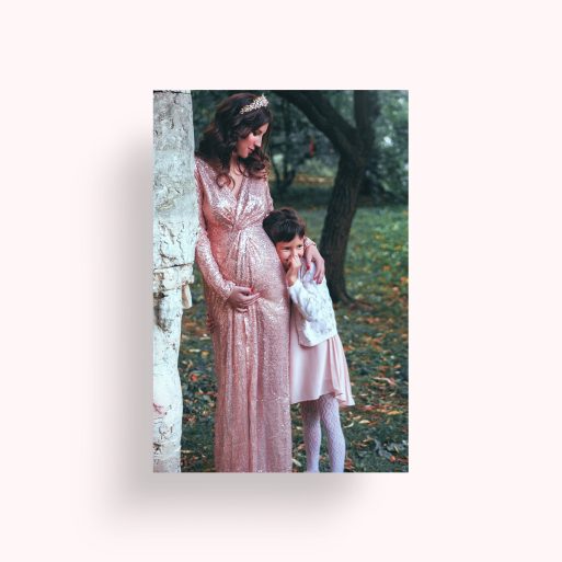 Photo of a personalised photo poster called 'Motherhood Magic'. It is A4 in size, in a Portrait orientation. It has space for 1 photos.