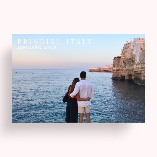 Photo of a personalised photo poster called 'Shared Moments'. It is A4 in size, in a Landscape orientation. It has space for 1 photos.